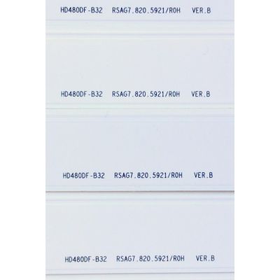 KIT DE LED'S PARA TV HISENSE ((10 PIEZAS)) / NUMERO DE PARTE HD480DF-B32 / CQC13134095636 / RSAG7.820.5921/ROH VER.D / PANEL HD480DF-B32\S2\GM\BBY\ROHS / MODELO NS-48D420NA16 - Imagen 3